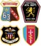 Classic royal emblem badge