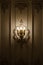 Classic sconce closeup