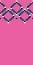 Classic shape seamless boxy diamond pattern pink background border print