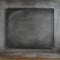 Classic simplicity an empty black chalkboard with clean, versatile surface