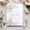 Classic Simplicity Wedding Card