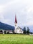 Classic Tirol view, Austria, natural landscape, summer