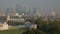 Classic view of Canary Wharf from Greenwich Park