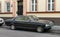 Classic vintage Mercedes Benz W123 Coupe two doors parked