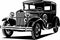 Classic vintage retro american legendary car Ford Model A