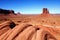 The Classic Western Landscape in Monument Valley ,Utah