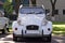 Classic White Citroen 2CV