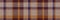 Classic winter tartan plaid seamless edging border. Modern gingham checker trim background. Woven scottish masculine