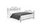 Classic wrought iron double bedroom bed