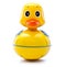 Classic yellow bathroom duck