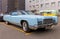 Classical American luxury car 1973 Lincoln Continental Coupe