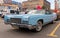 Classical American luxury car 1973 Lincoln Continental Coupe