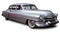 Classical American Vintage car 1950 Cadillac Limousine. White background