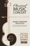 Classical concert poster