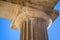 Classical Doric order example with column