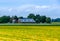 Classical dutch landscape with a barn, Waterlandkerkje, Zeeland, The netherlands