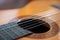 Classical guitar sound hole