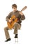 Classical guitarist guitar