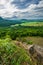 Classical hungarian landscape of Balaton Uplands, Kali-Basin, Hungary