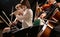 Classical music concert: symphony orchestra on stage