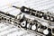 Classical music instruments oboe