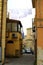 Classical old Italy ,Sicily, street in Enna city