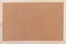 Classical plain brown cork board. Free copy space for text. Empty board background