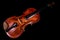 Classical shape wood vintage violin