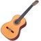Classical Spanish guitar wooden