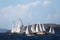 Classical, traditional wooden gulet yachts are sailing in Bodrum for Bodrum Cup.