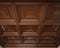 Classical wooden caisson ceiling