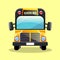 Classical yellow school bus