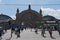 Classicistic facade of frankfurt am main central train station