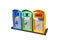 Classify colorful of Recycle Bins