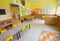 CLASSROOM of kindergarten without children