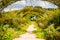Claud Monet`s garden in Giverny