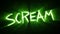 Claw Slashes Scream Green