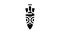 clay amphora glyph icon animation