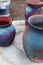 clay bowl colourful