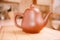 Clay brewing teapot