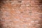 Clay brick wall background