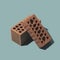 Clay bricks for construction industry