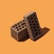 Clay bricks for construction industry