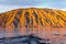 Clay cliff at Yukon River near Dawson City