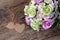 Clay flower, wedding, handmade