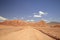 The clay formations of the Labyrinth desert in the Puna of Argentina