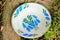 Clay painted plates
