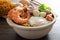 Clay Pot Yee Mee Seafood Noodle Soup