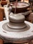Clay pottery stoneware potter wheel handcrafts