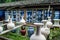 Clay pottery vases in traditional pottery workshop in Jingdezhen, China